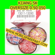 Ring PISTON SEHER HAND STANG SEHER KIJANG 5K OVERSIZE 0.50 050