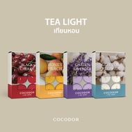 COCODOR Tealight Scented Candles Pack Of 6 Cup Candle The Point Lasts For 4-5 Hours. Use With Aroma 