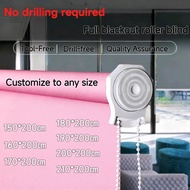 Customized Large Window Blackout Roller Blind Office Home Kitchen Bathroom Width 150-220cm Waterproo