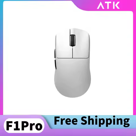ATK BlazingSky F1 Extreme Ultra Dual Mode 8000Hz Wireless Gaming Mouse PAW3950 30kDPI Macro Defines