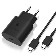 (Super-Fast Charging) Original Cable Travel Adapter 25W PD 3.0 USB Type C to C Note 10/Note 10Lite/S