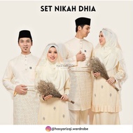 [ S-5XL] Set Nikah Dhia| Baju Nikah plus Size | Baju Melayu | Tunang | Akah Nikah | Baju Kahwin | Baju Nikah Couple