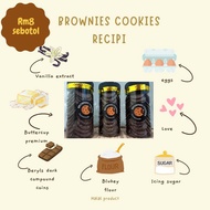 Brownies cookies Beryls dark chocolate