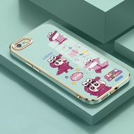 Casing For OPPO A71 A71K Case Casing HP Softcase silicone Kasing electroplating luxury anti-fall str