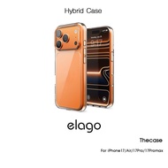 ELAGO Hybrid Case Premium Grade Shockproof Clear From America For iPhone17/Air/17Pro/17Promax