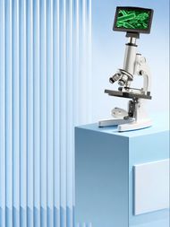 B&W | กล้องจุลทรรศน์การศึกษาระดับมัธยมต้น ขยาย 640 เท่า