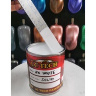 2K CAR PAINT WHITE SOLID/BLACK SOLID