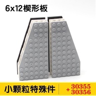A108 MOC Compatible Lego 30355 (Left) Small Particle Building Block Parts 6 x 12 Wedge-Shaped Board 