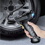 120W Car Air Pump Wireless/Wired Electric Car Tire Inflatable Pump Portable Air Compressor for Tires Digital Auto Tire Inflator Air Compressors  Infla