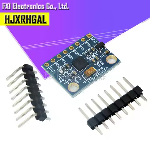 1PCS GY-521 MPU-6050 MPU6050 3 Axis Gyroscope Sensors + 3 Axis Accelerometer Module For With Pins 3-
