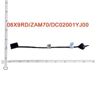 New   for Dell 08X9RD ZAM70 DC02001YJ00 8X9RD Latitude E5450 5450 ZAM70 Laptops Battery Connector Li