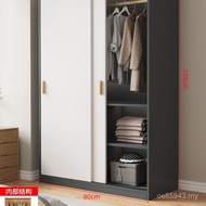 Wardrobe Wooden Household Children Storage Cabinet Simple Economical Small Assembly Bedroom Wardrobe