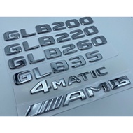 Mercedes-Benz GLB200 220 260 53 Car Logo Tail Logo Word Logo 4MATIC Rear Logo AMG Modified Logo
