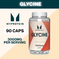 Myprotein Glycine Amino Acid Supplement Muscle Recovery Sleep Quality 3000mg 90 Capsules myp