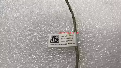 02N8VV 2N8VV For DELL 24C Lg Ait Fhd Cable Round Inspiron 24-5490 All In One In Good Condition