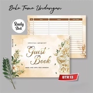 LUXURY WEDDING GUEST BOOK - WEDDING GUEST BOOK AESTHETIC BTR 13