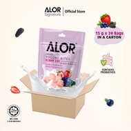 Alor Freeze Dried Yogurt Bites Perisa Multi Beri (15gx24pek) dalam Karton/ Alor Freeze Dried Yogurt 