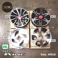 Bajaj RE TVS King Mags Wheel Rim 400x8 [PER PIECE]