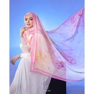 [new Collection] tudung fazura Latest collection-Portrait Of Love cotton voile