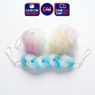 DVDeals Bath Sponges Loofah Lather Mesh Pouf Shower Puff Soft Body Wash Ball Bubble