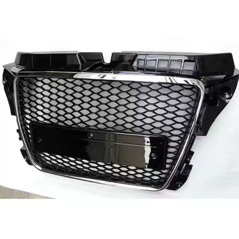 For RS3 Style Front Sport Hex Mesh Honeycomb Hood Grill for A3/S3 8P 2009 2010 2011 2012 2013 New