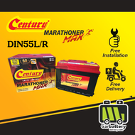 [Installation Provided] Century Marathoner Max DIN55L DIN55R Car Battery Bateri Kereta Proton Satria