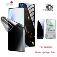 Xiaomi Redmi Privacy Matte/Blueray Hydrogel Screen Protector Mi 10 10i 10s 10a 10T 10x 11 11i 11T 12s Lite Ultra Pro 5G