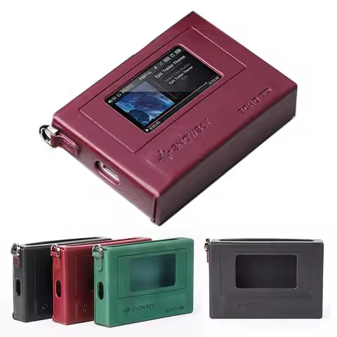 Leather Protective Case For FiiO SK-ECHO MINI FiiO/Snowsky Retro Nano Bluetooth USB DAC AMP Case Cov