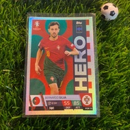 [ GENUINE ] - HERO - TOPPS MA EURO 2024 - BERNARDO SILVA (PORTUGAL)