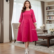 KATUN Mamabebe dress cotton embroidery stretch IU1192