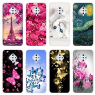 Vivo S1 Pro 1920 1920_20 Case Flower Butterfly Printed Casing Vivo S1Pro Soft Silicone TPU Phone Cas