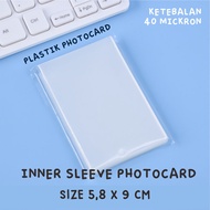 Inner Sleeve [Contents 100Pcs] Photocard 6x9Cm/6x10Cm/7x10Cm Plastic Kpop BTS Card Protector Inner S