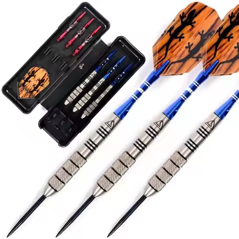 Cuesoul 22g/24g/26g/28g/30g Tungsten Steel Tip Darts Set 95% Tungsten
