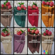 awning scuba anti tembam awning tudung perempuan