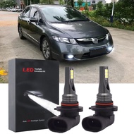 1 Cặp Bóng Đèn LED Sương Mù Halogen 6000K Thay Thế Cho HONDA CIVIC SNA FD 2006 2007 2008 FD1 FD2