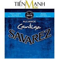 Bộ dây đàn cổ điển Classic Guitar Savarez High Tension 510AJ (Alliance Cantiga Nylon String Sets)