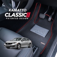 Kamatto Classic Honda Civic FC 2016 - 2021 Car Floor Mat and Carpet