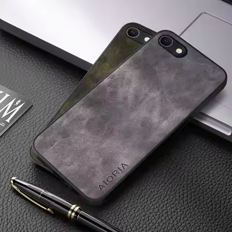 Case For Apple IPhone 8 7 6 Plus XS Max XR X SE 2020 2022 Luxury PU Leather Skin Cover For iphone SE