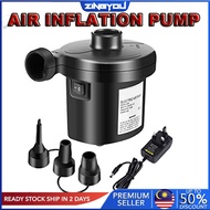 HT-196 PORTABLE AC ELECTRIC AIR INFLATION PUMP INFLATE DEFLATE FOR POOL BED MATTRESS