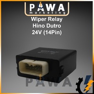 Votec 100% Authentic Wiper Relay Hino Dutro 24V 14Pin TY735-8450 85940-1120