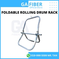 Foldable Fiber Rolling Drum Rack (For IB and UG Drop Cable Drum)