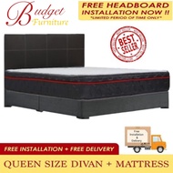 BED SET. BED PACKAGE. SINGLE / S.SINGLE /QUEEN /KING SIZE DIVAN WITH MATTRESS/FOAM/BONNELL SPRING /POCKET SPRING