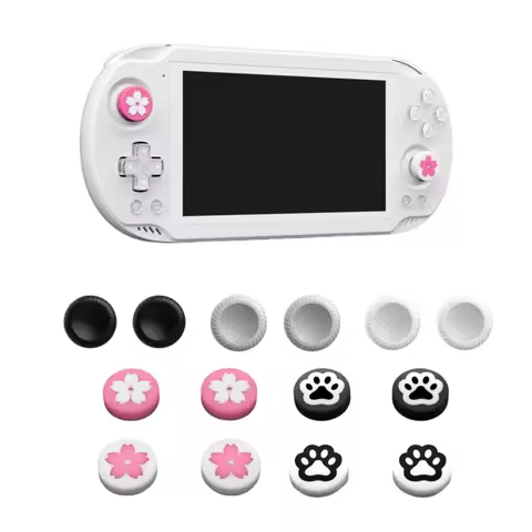 4PCS Colorful Big Joystick Cap Non-slip Silicone Game Console Joystick Rocker Accessories for Odin 2