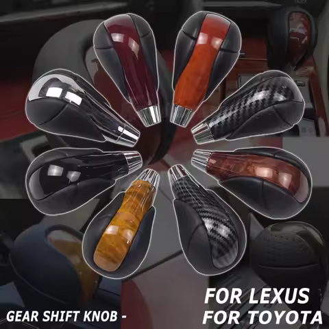 Leather Gear Shift Knob for Lexus ES330 ES350 GS460 IS250 LX470 LS460 RX350 RX400H LX RX450H SC430 C