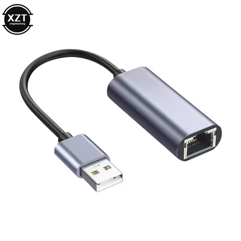 New USB Ethernet Network Card USB Hub to RJ45 Lan 100/1000 Mbps Ethernet Adapter for Mac iOS Laptop 