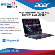 ACER Gaming Laptop Predator Helios Neo 16 54A6 ( 16” | Intel I5 13500HX|8GB DDR5|512GB SSD|NVIDIA RT
