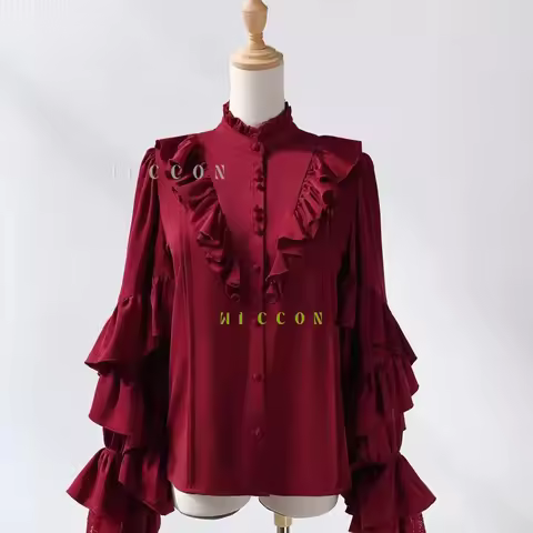 Love CoCos Store Ouji Fashion Jirai Kei Vintage Medieval Lolita Gothic Vampire Cosplay Outfit Court 