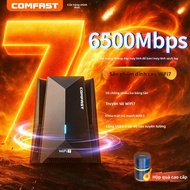 COMFAST | USB Thu Wifi 7 CF-986BE Tốc Độ BE6500 Tri-Band Thiết Kế 3D Độc Đáo Cho PC Gaming