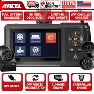 ANCEL HD430 Heavy Duty Truck Scanner DPF Reset & Forced Regeneration Full System HDOBD Diesel Scanne