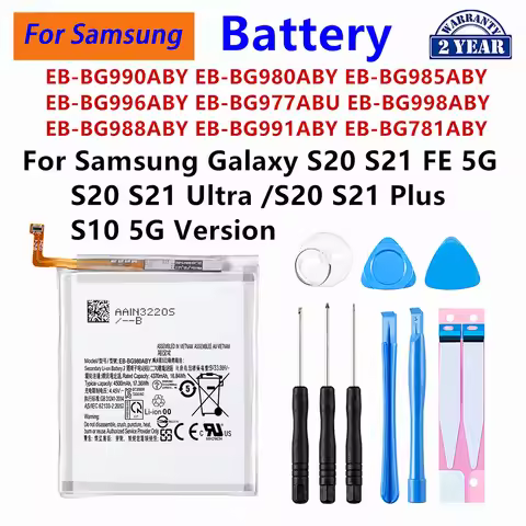 EB-BG781ABY EB-BG990ABY EB-BG985ABY EB-BG988ABY BG991ABY Battery For Samsung Galaxy S20 S21 FE Galax